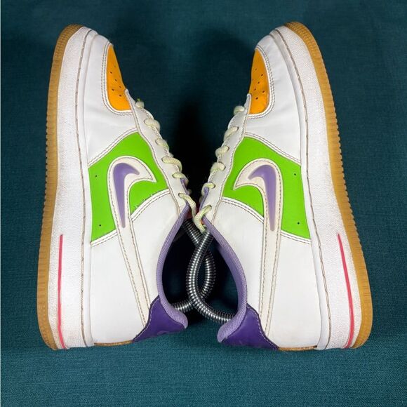 Nike Air Force 1 LV8 (GS) Size 5.5Y/7Women multicolor sneakers - Picture 5 of 8